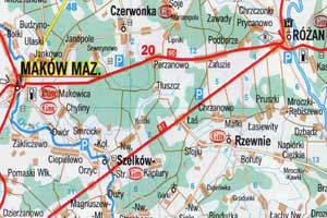 POWI�KSZ MAP�